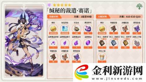 原神賽諾突破材料在哪刷
