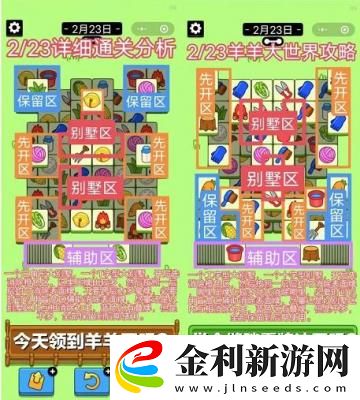 羊了個羊2022.2.23關卡攻略流程