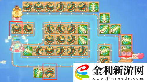 保衛蘿卜4天下第一湯第六關攻略流程