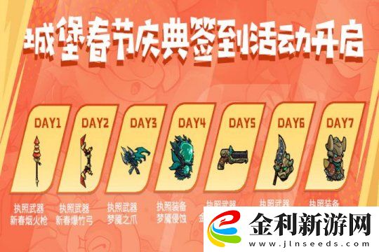 失落城堡春節慶典開啟