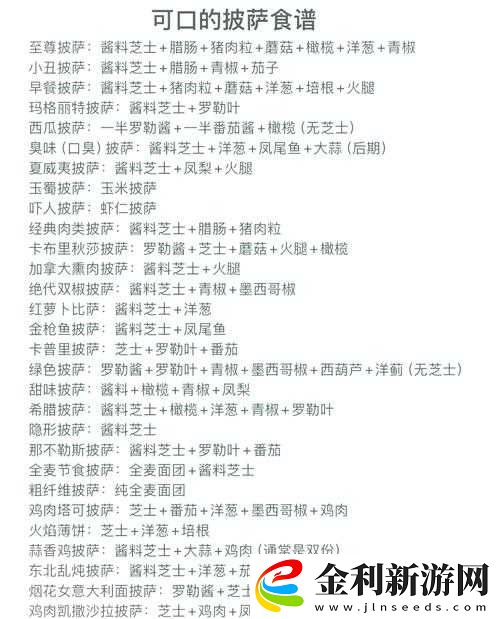 原神全食譜如何快速收集