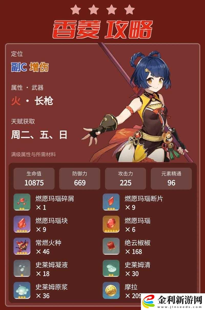 原神香菱主C最強陣容搭配攻略