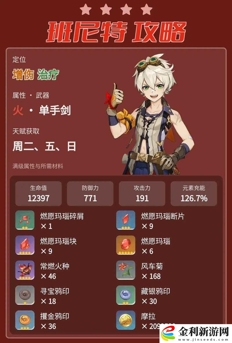 班尼特武器怎么選