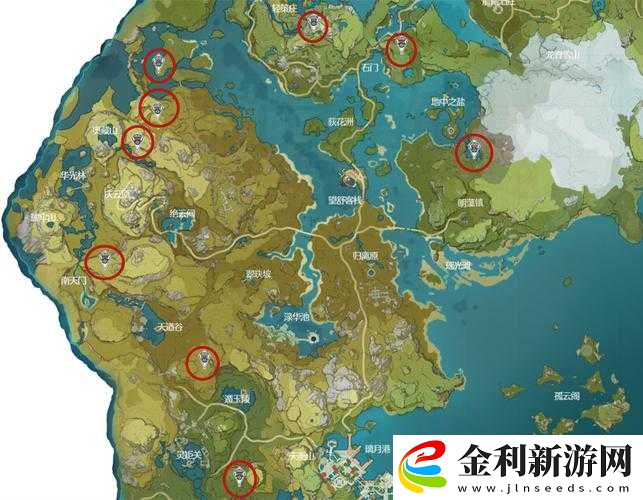 原神璃月精英怪都在哪兒