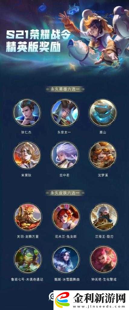 王者榮耀S21賽季戰(zhàn)令獎勵究竟如何