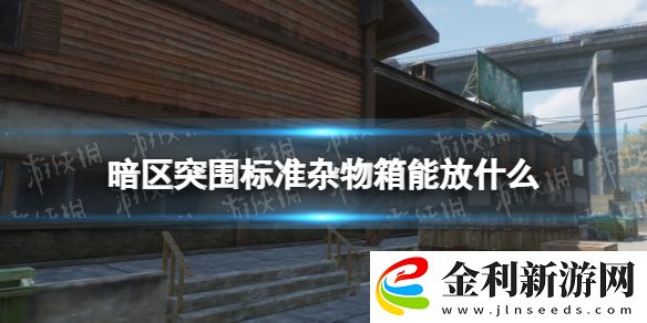 暗區突圍標準雜物箱能放什么