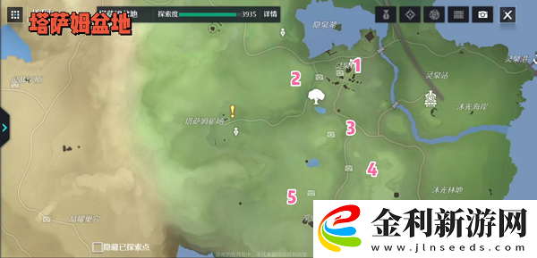 諾亞之心雷鳴秘境風景點位置在哪