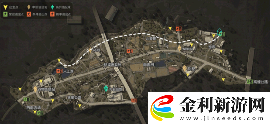 暗區突圍農場撤離路線