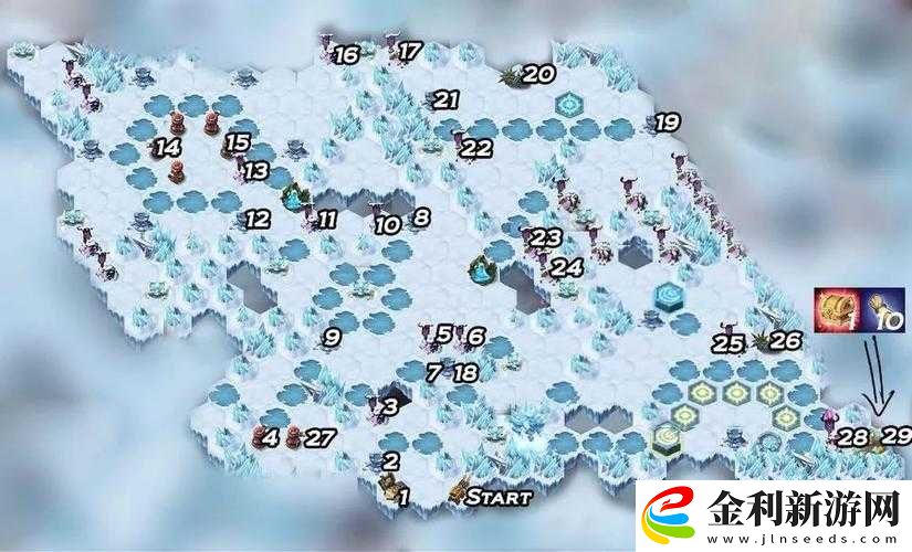 冰封凍土如何通關