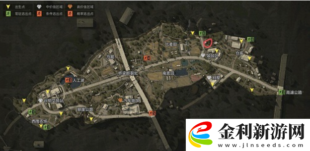 暗區突圍回收站管理處鑰匙在哪