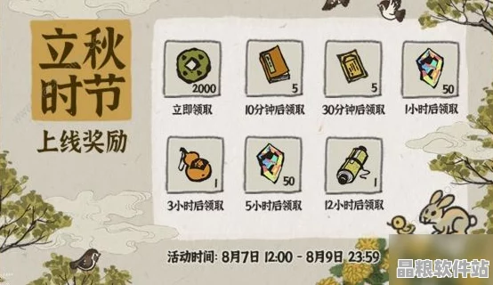 江南百景圖立秋活動豪禮曝光