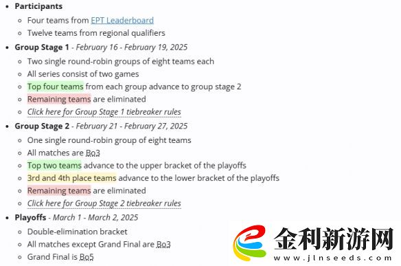 dota2夢幻聯賽S25最新賽程信息詳細一覽