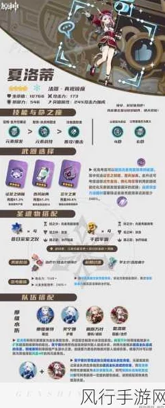 原神夏洛蒂角色突破材料全解析