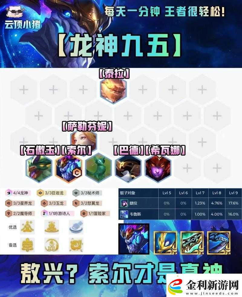 云頂之弈神龍敖興玩法全解！3分鐘學會爆殺流上分秘籍