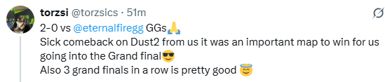MOUZ擊敗EF晉級總決賽