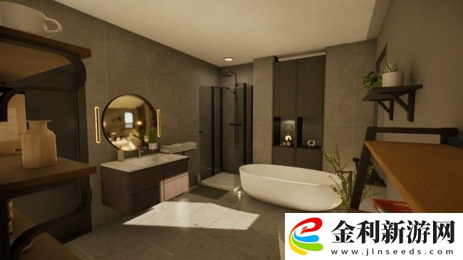 inZOI現(xiàn)代浴室房間分享