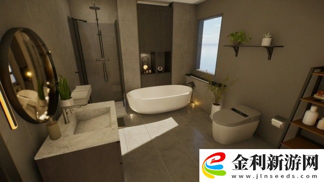 inZOI現(xiàn)代浴室房間分享