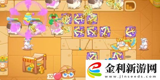 保衛蘿卜4法老歸來第113關怎么過
