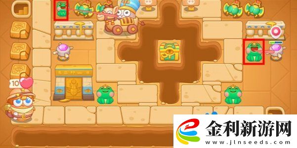 保衛蘿卜4法老歸來第110關怎么過