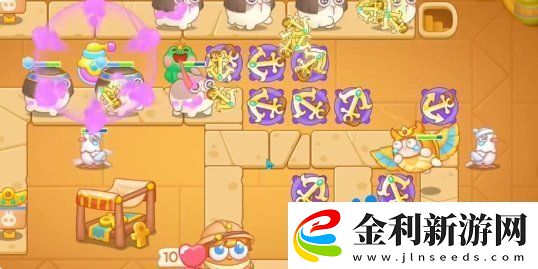 保衛蘿卜4法老歸來第113關怎么過