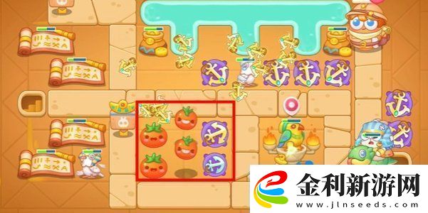 保衛蘿卜4法老歸來第111關怎么過