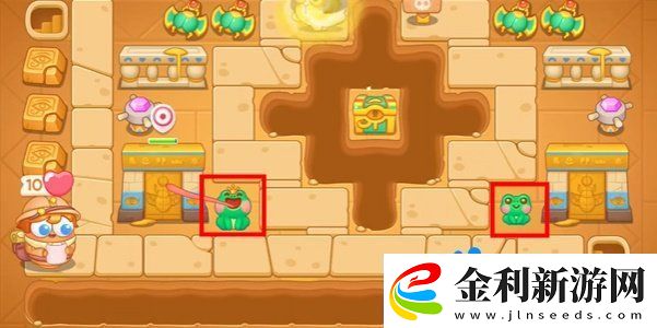 保衛蘿卜4法老歸來第110關怎么過