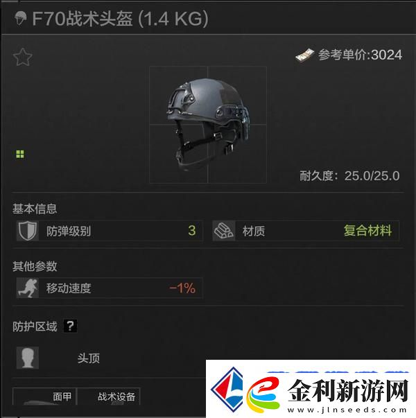 暗區(qū)突圍頭盔推薦
