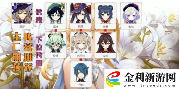 原神麗莎主C陣容搭配推薦原神攻略