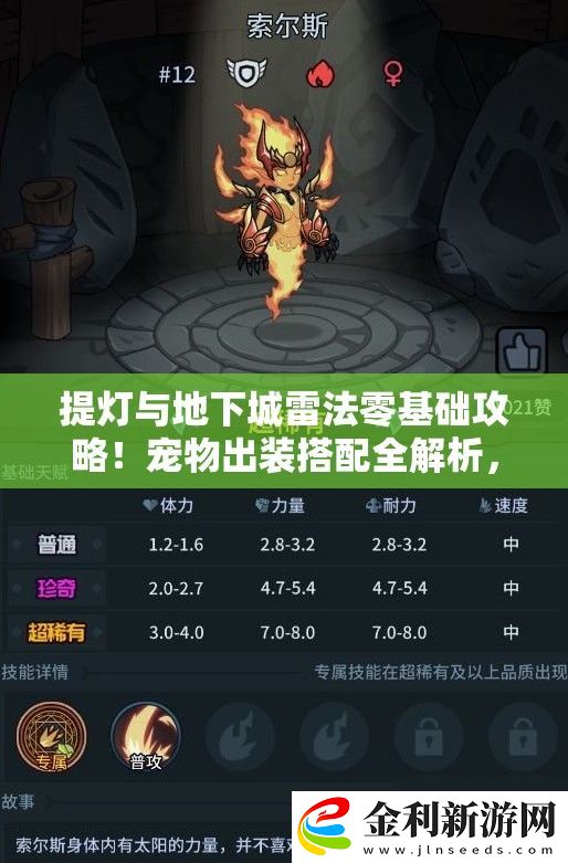 提燈與地下城雷法零基礎(chǔ)攻略！寵物出裝搭配全解析秒變高爆發(fā)大佬！