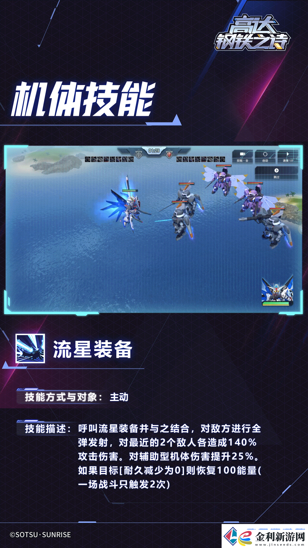 高達鋼鐵之詩機體攻略
