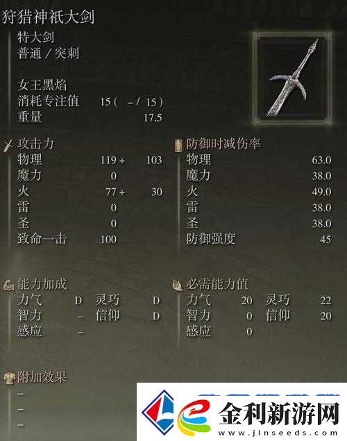 絕了！艾爾登法環狩獵神祗大劍5個隱藏點位