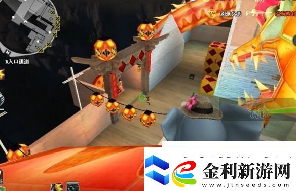 穿越火線生化新年廣場龍頭上去方法
