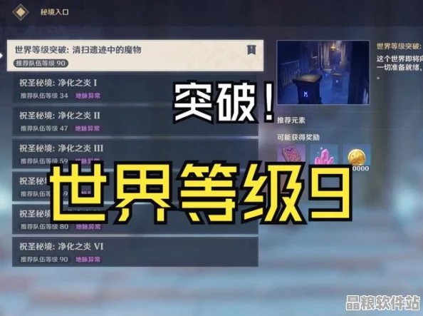 原神世界等級突破詳盡攻略
