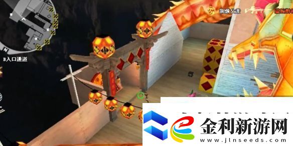 穿越火線生化新年廣場龍頭上去方法
